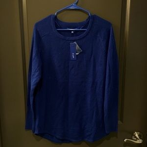 Shimmery Blue Apt. 9 Sweater